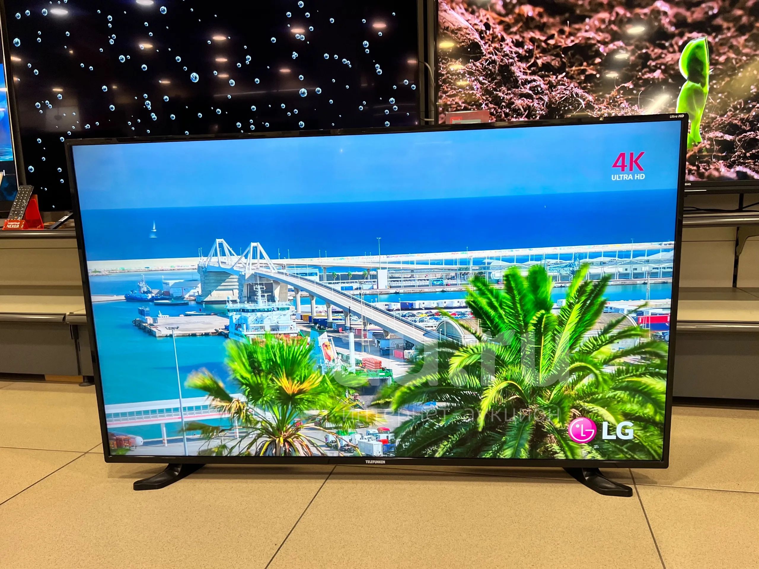 Новый 4K UltraHD Smart телевизор Telefunken TF-LED50S53T2SU. Диагональ ...