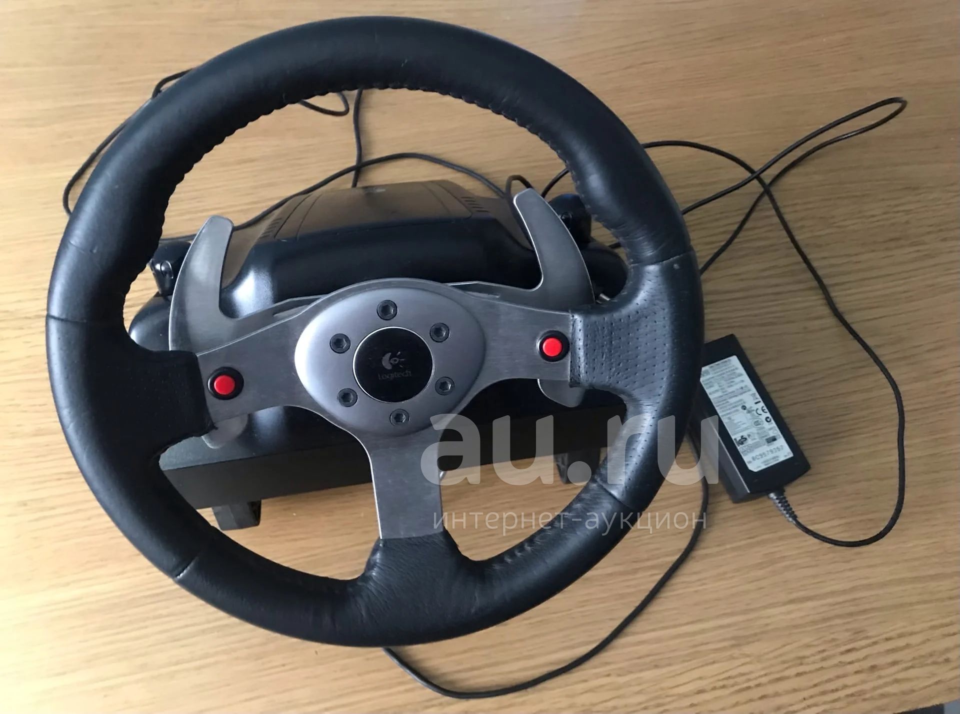 Игровой руль Logitech G25 — купить в Красноярске. Состояние: Б/у. Рули ...