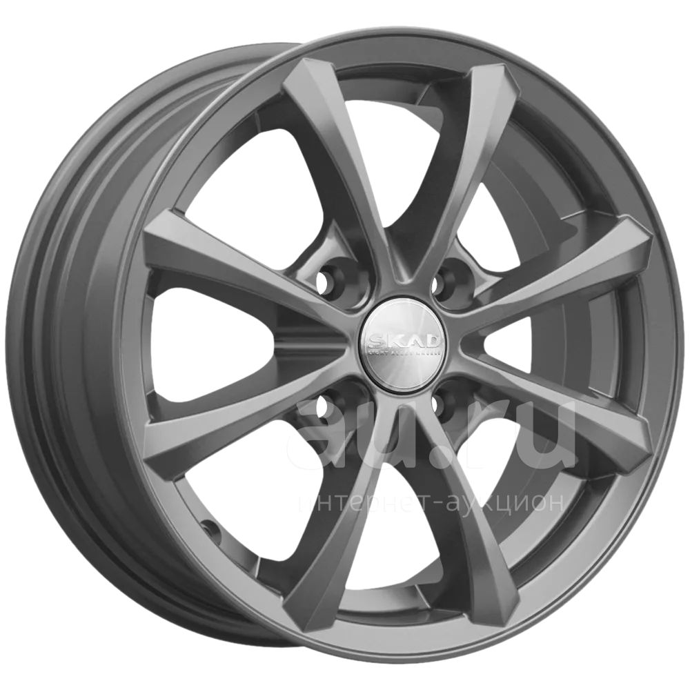 Диск SKAD КАЛЛИСТО-13 5.5x13 4x100 ET35 DIA67.1 графит под заказ 5-7 ...