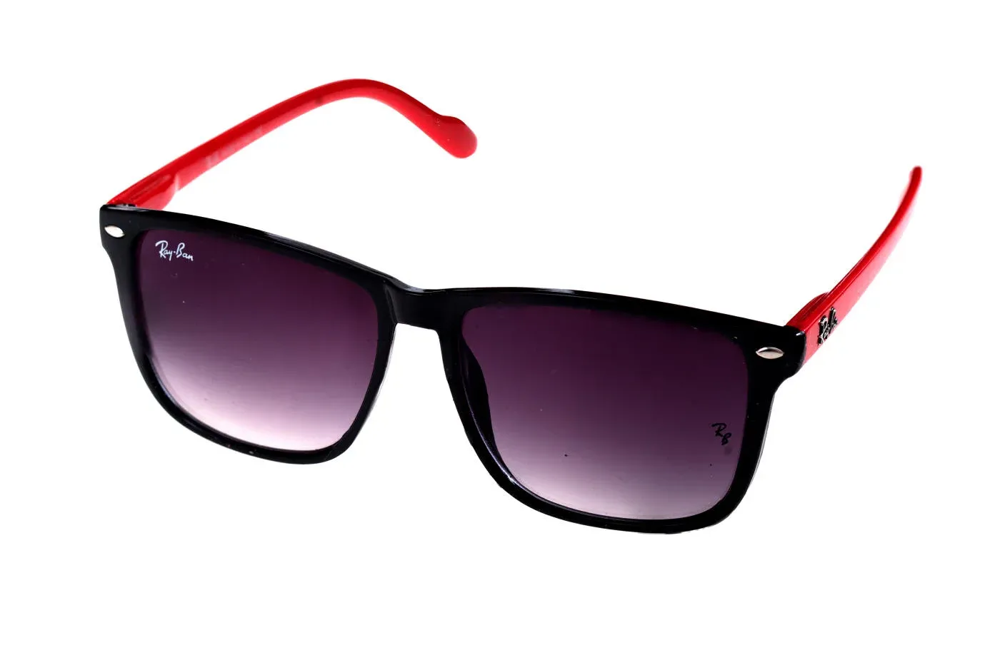 Очки ray ban красно черные