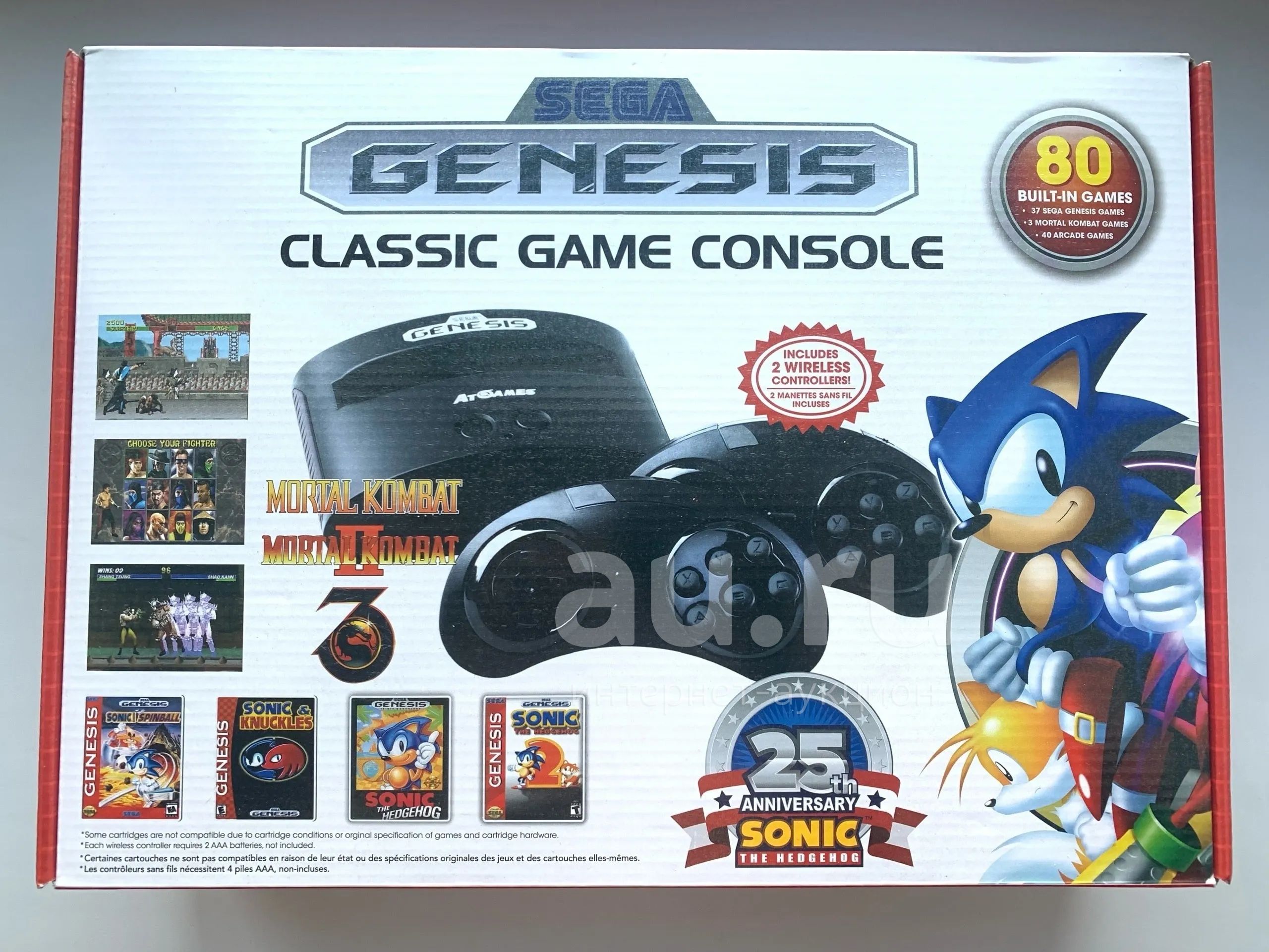 Sega Genesis Classic Game Console — купить в Красноярске. Состояние: Б/у.  Консоли на интернет-аукционе Au.ru