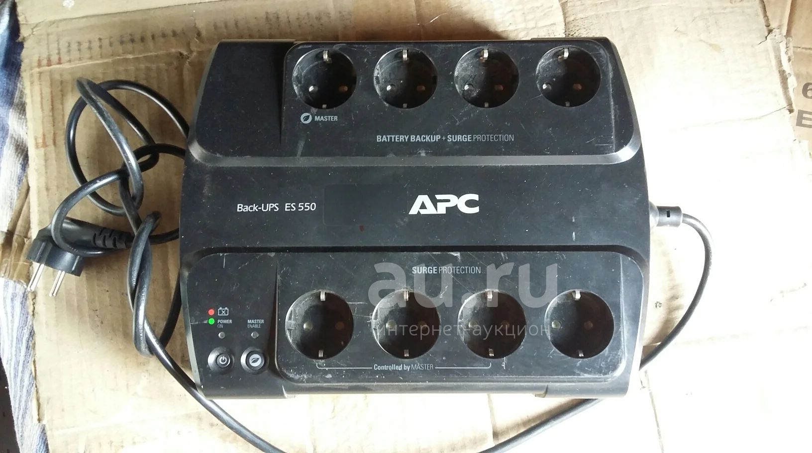 ИБП APC ES550 б/у без аккумулятора — купить в Красноярске. Состояние: Б ...