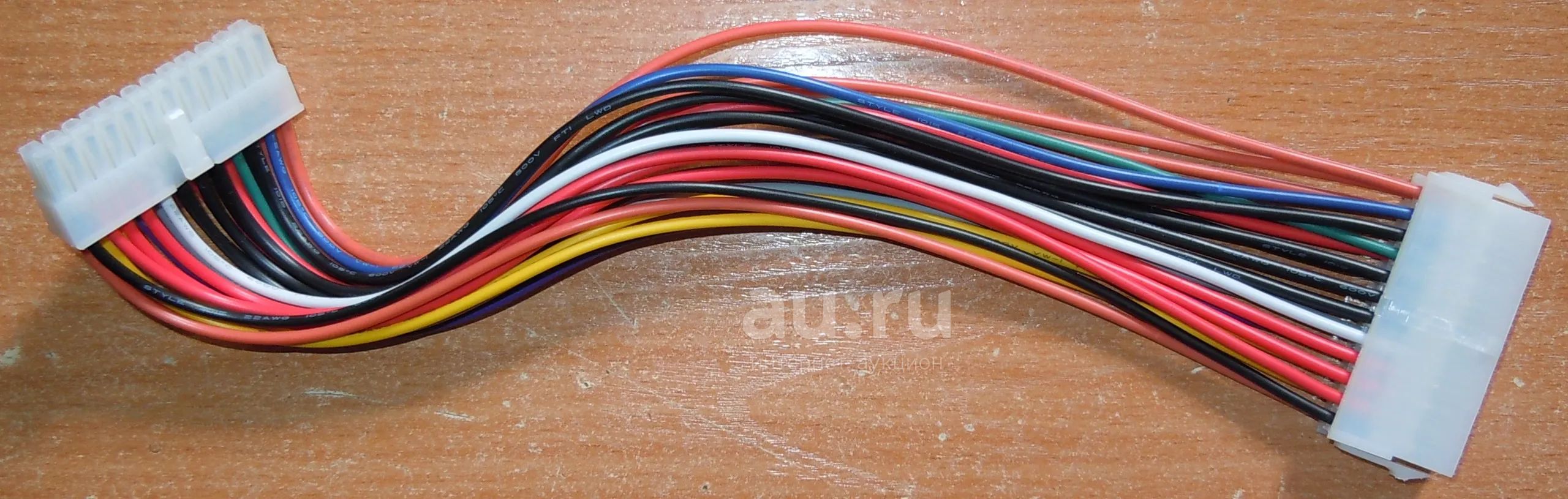 24 pin - 24 pin (мама - папа) удлинитель блок питания ATX 24pin ...