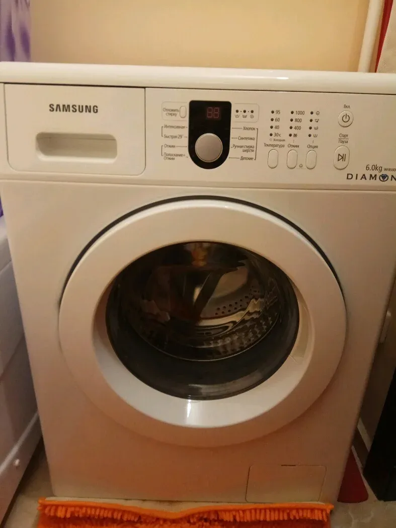 Стиральная машина Самсунг Диамонд 6 кг - купить в Ачинске, цена 7 450 руб., прод