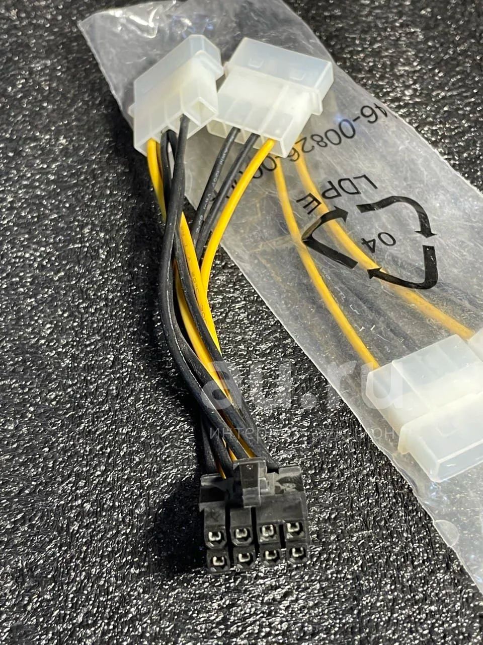 Переходники питания видеокарты с Molex на 8-PIN — купить в Красноярске ...