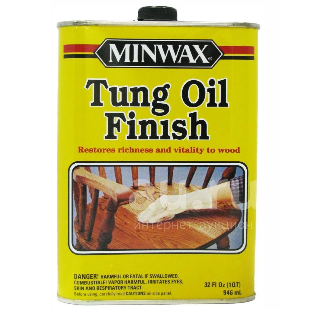 Тунговое масло Minwax Tung Oil Finish 946ml Масло для дерева ...