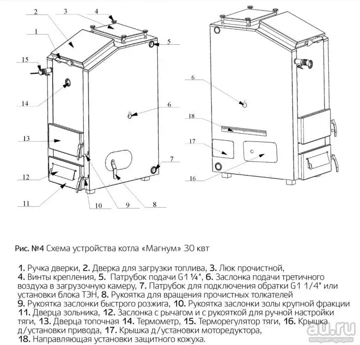 Купить Котел Магнум 15