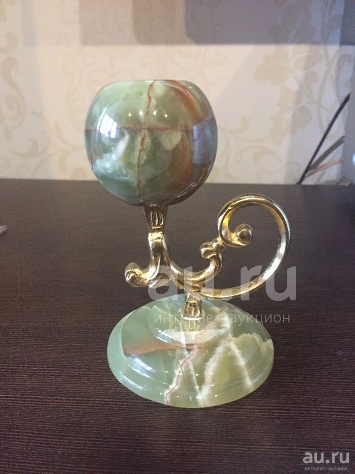 Подсвечник из оникса — купить в Красноярске. Состояние: Новое ...