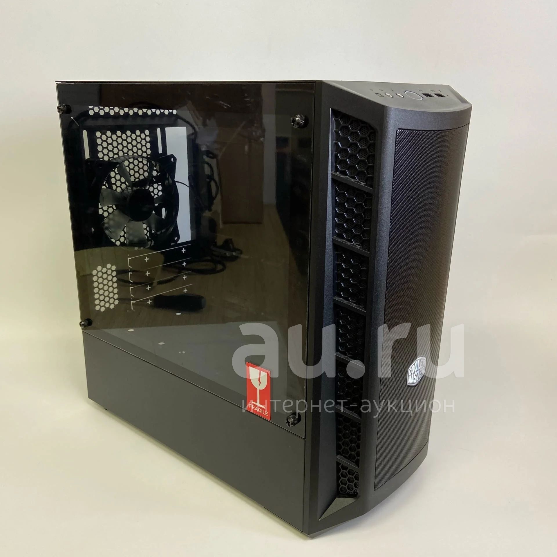 Корпус mATX Cooler Master MasterBox MB311L черный без БП mATX 5x120mm ...