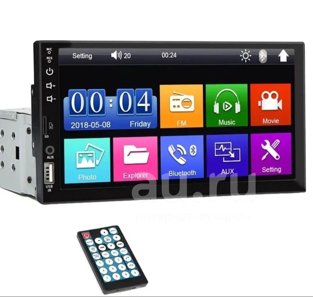 Магнитола 1. Din. С Экраном 7 дюймов. Bluetooth. Mirror link. — купить ...