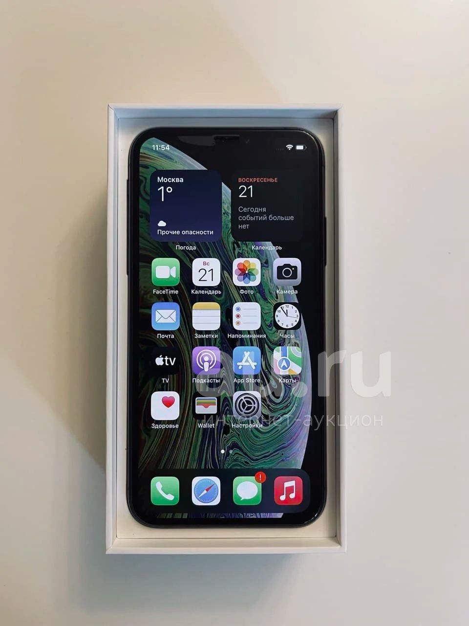 iPhone Xs 512 ГБ Space Gray — купить в Красноярске. Состояние: Б/у.  Смартфоны на интернет-аукционе Au.ru