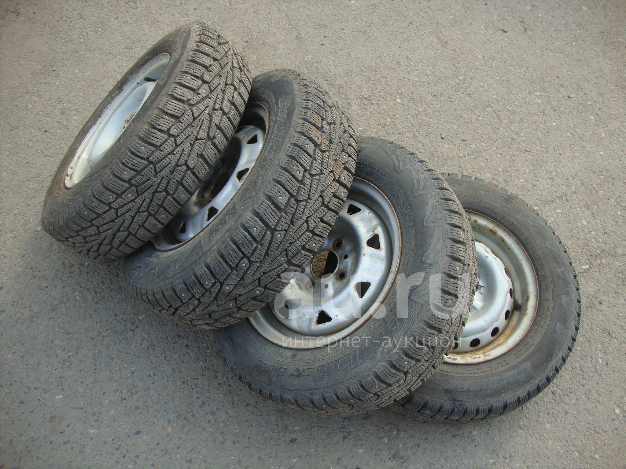 175/70/13 Cordiant Snow Cross (шипы) + Диски 4х98 R-13 BАЗ — купить в ...