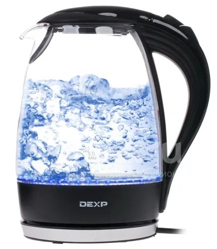 Электрочайник DEXP GF-175 {НОВЫЙ} {1.7 л, 2200 Вт} Гарантия ! Трейд ...