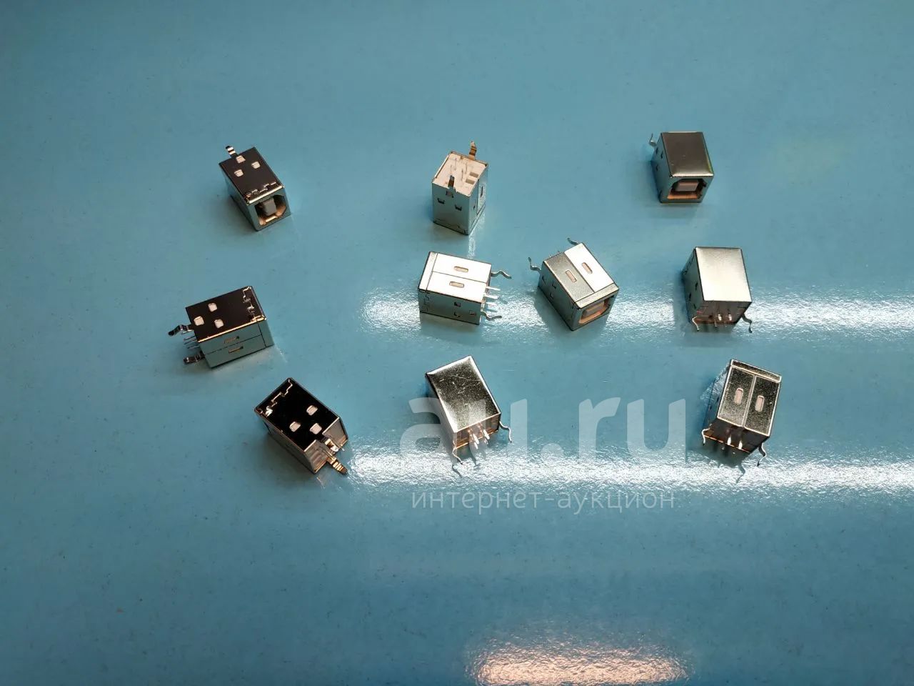 Разъем USB 2.0 прямой type B для принтера, мфу, копира — купить в ...