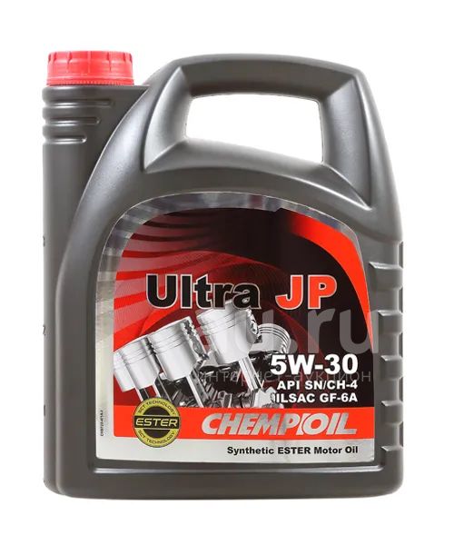 Масло Chempioil Ultra JP 5w-30 5w30 SN/GF-5 синтетика 4л — купить в ...