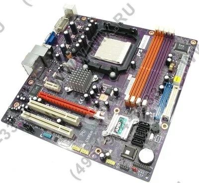 Материнская плата Elitegroup AMD690GM-M2 PLUS V1.0A. 4 слота под память ...