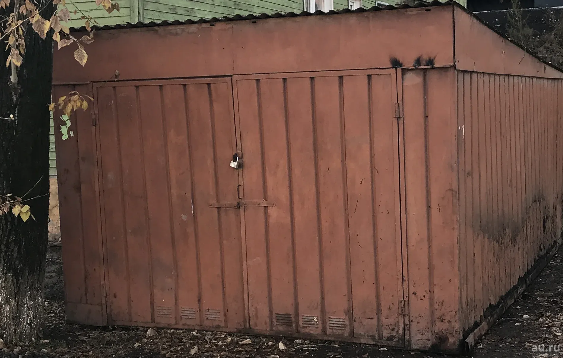 Гараж волговский металлический разборный