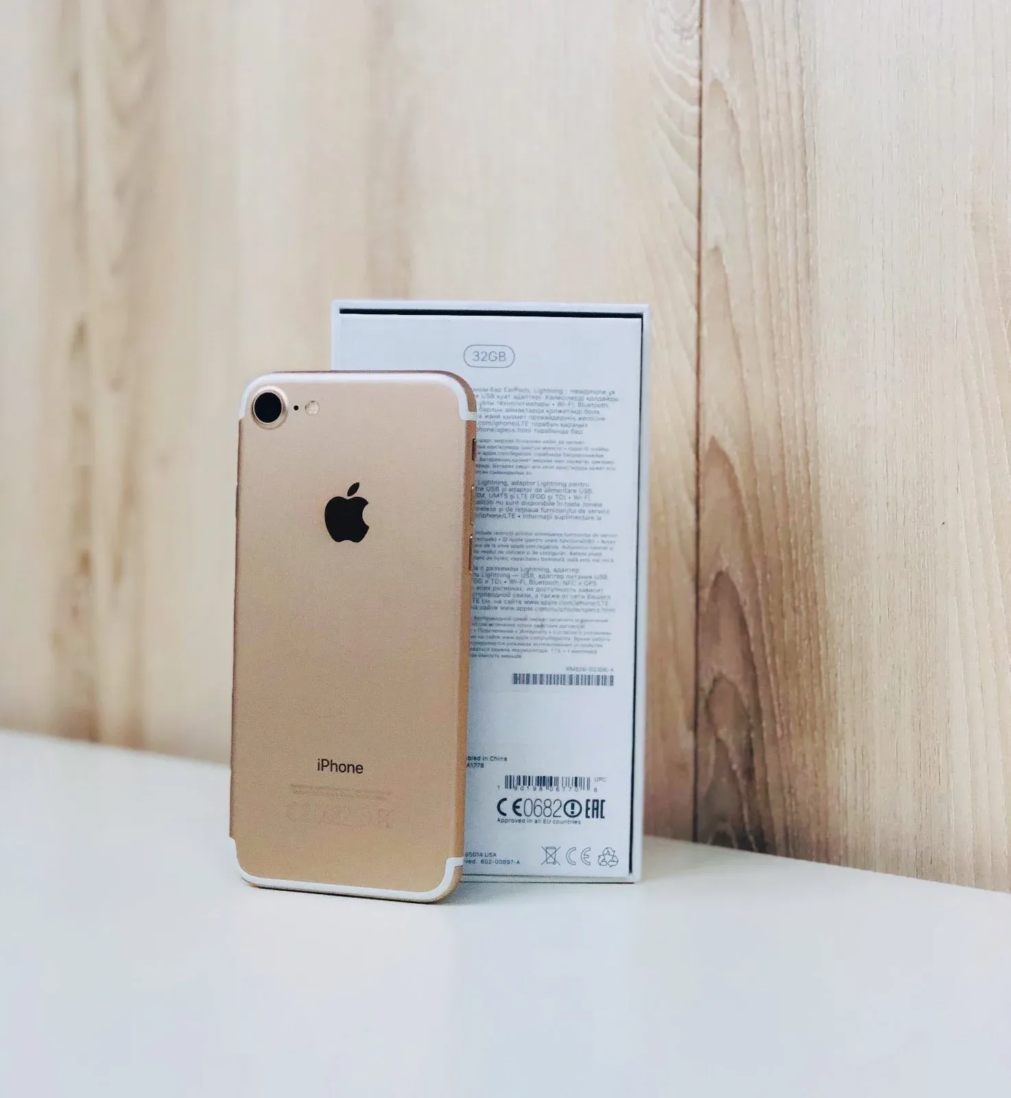 iphone 7 gold фото
