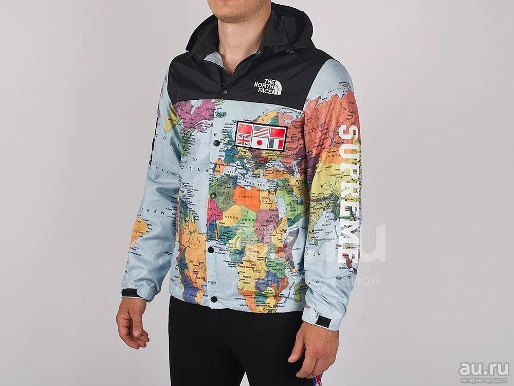 North face shop map supreme