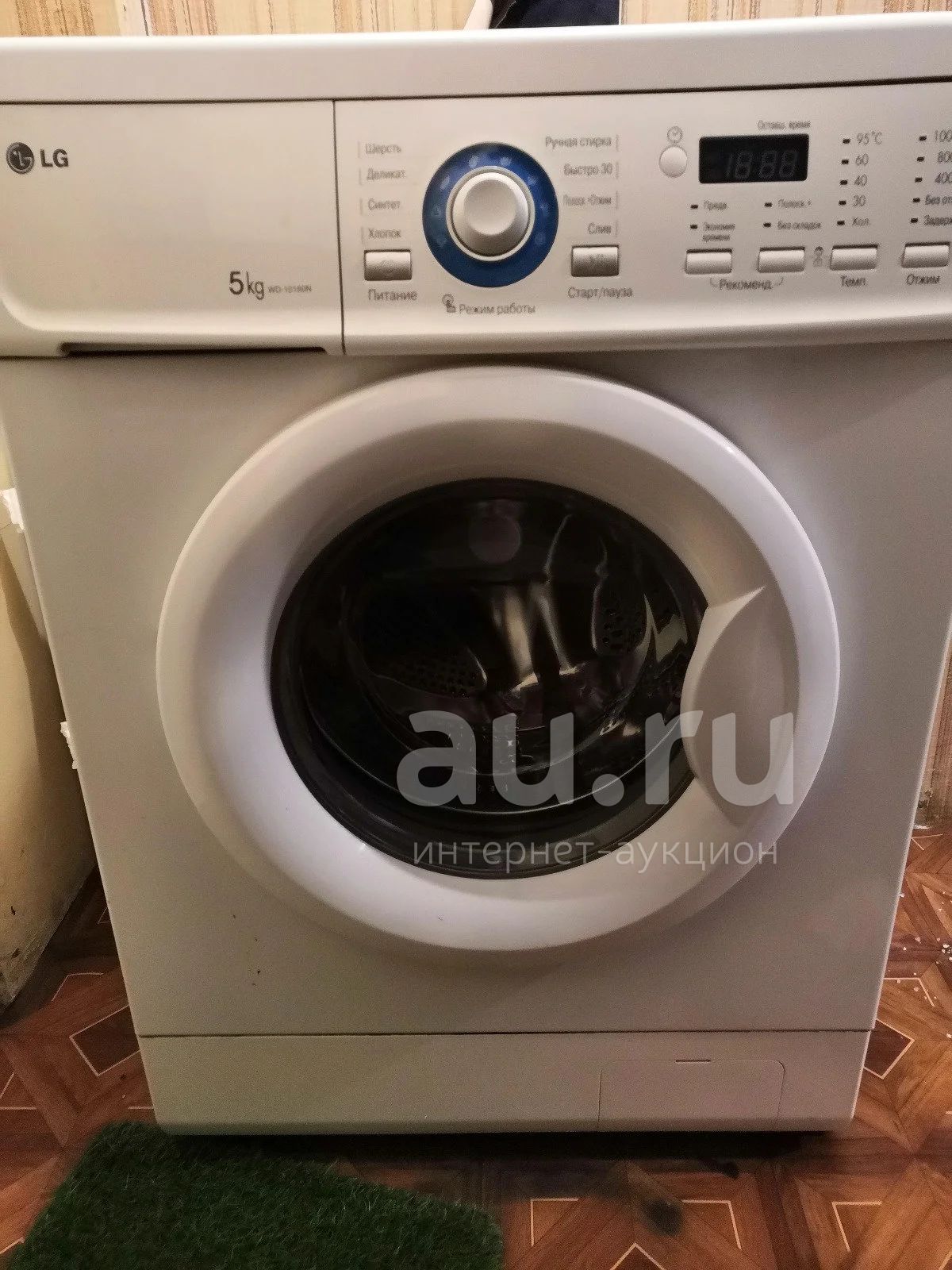 Стиральная машина LG WD-10160N — купить в Красноярске. Состояние: Б/у.  Стиральные машины на интернет-аукционе Au.ru