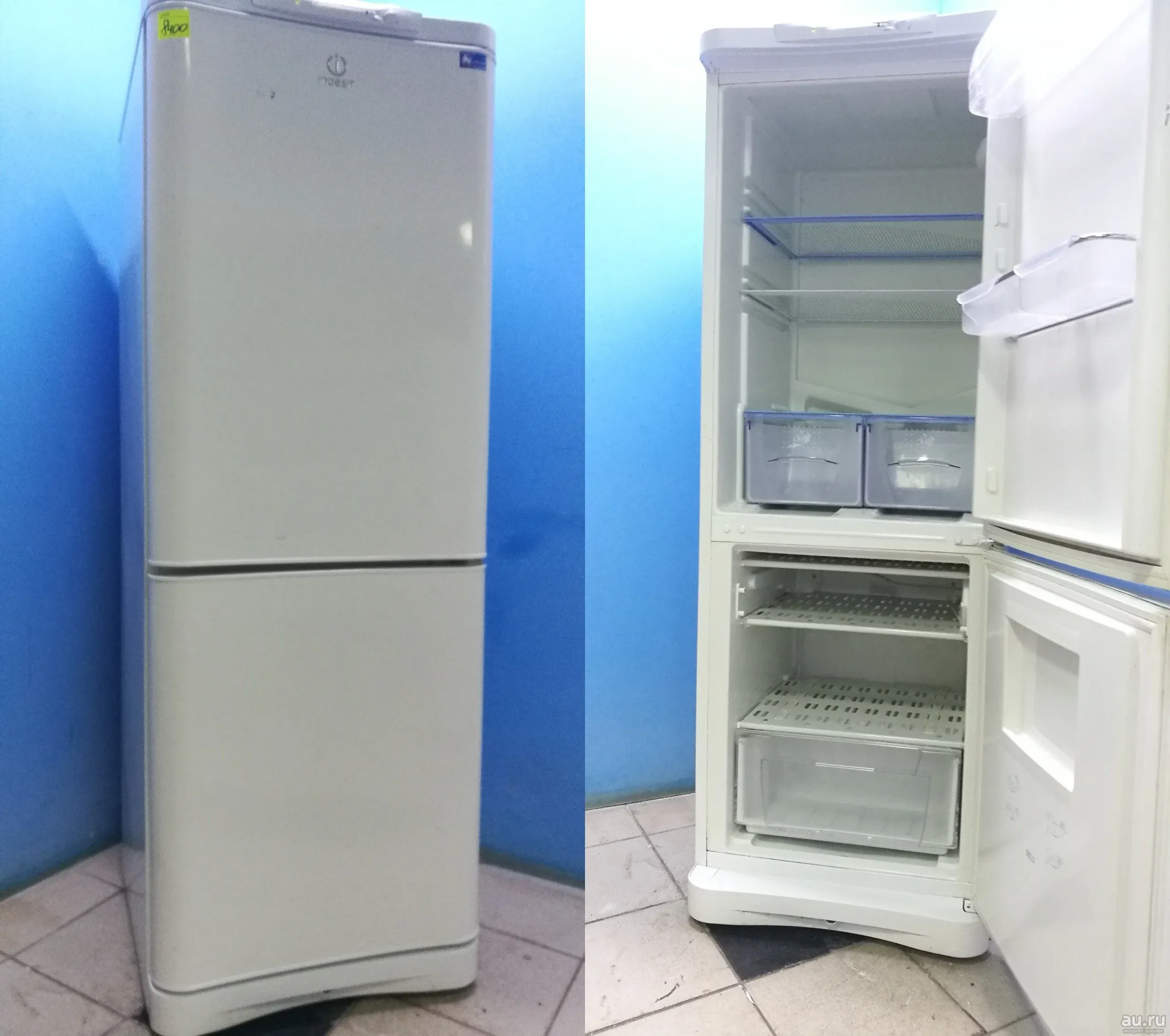 Старый холодильник индезит двухкамерный