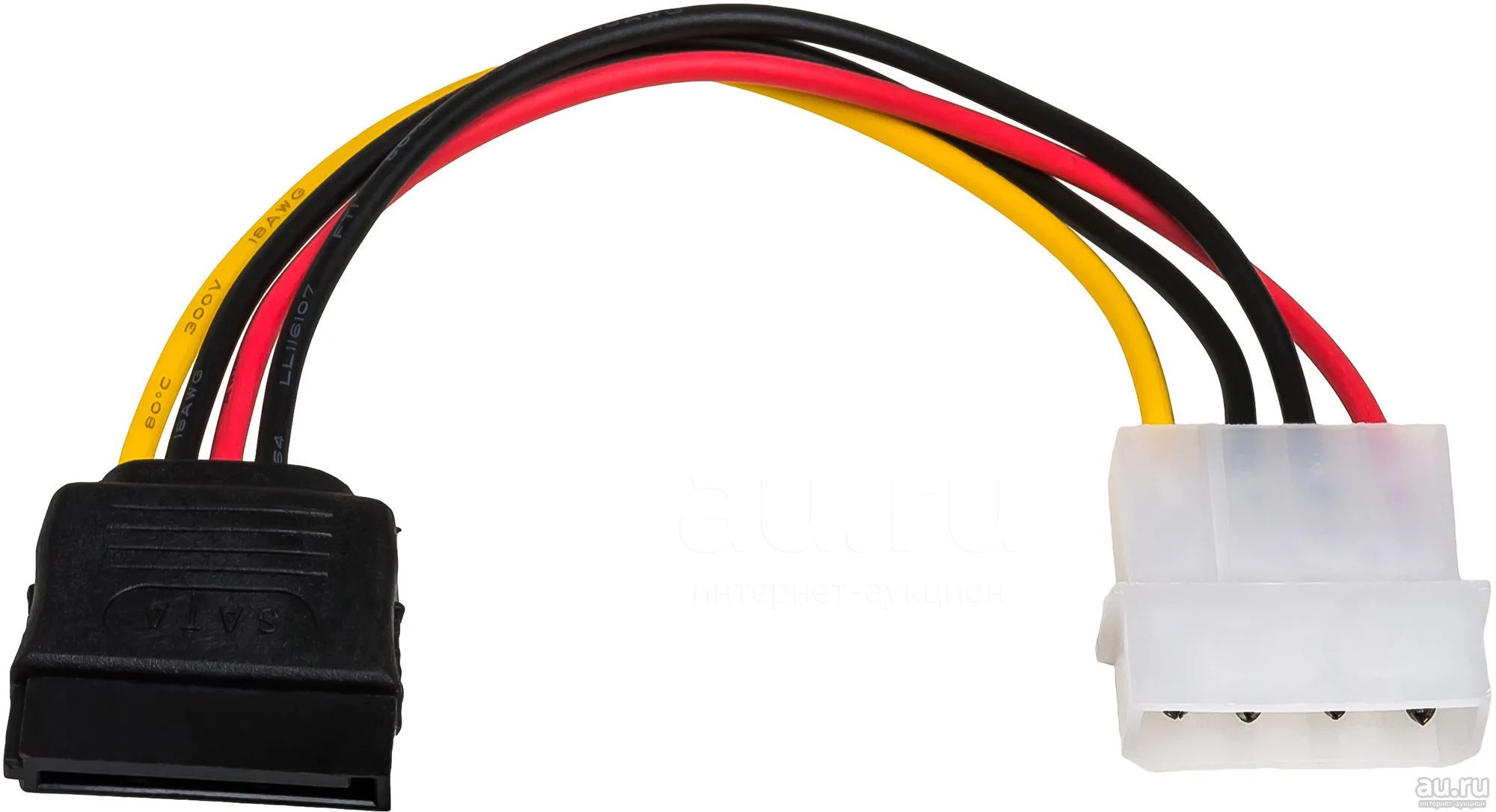 Кабель питания SATA переходник Molex SATA переходник VCOM cable vpw7572 ...