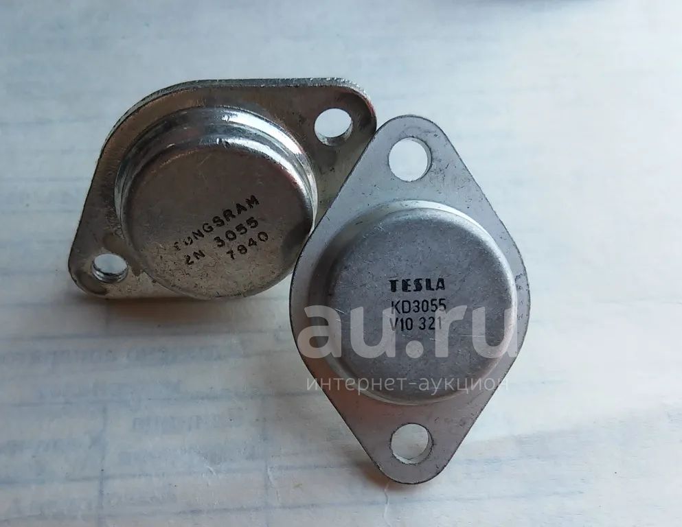kd3055 (2N3055), npn, 120вт, 60в, 15A, ТО3 — купить в Красноярске ...