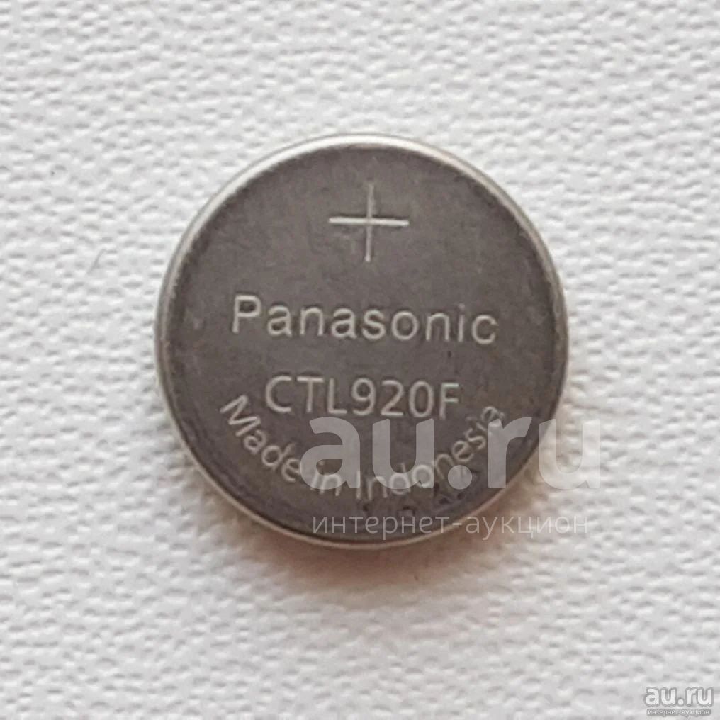 Аккумулятор Panasonic CTL920 CTL920F для часов Casio, не батарейка ...