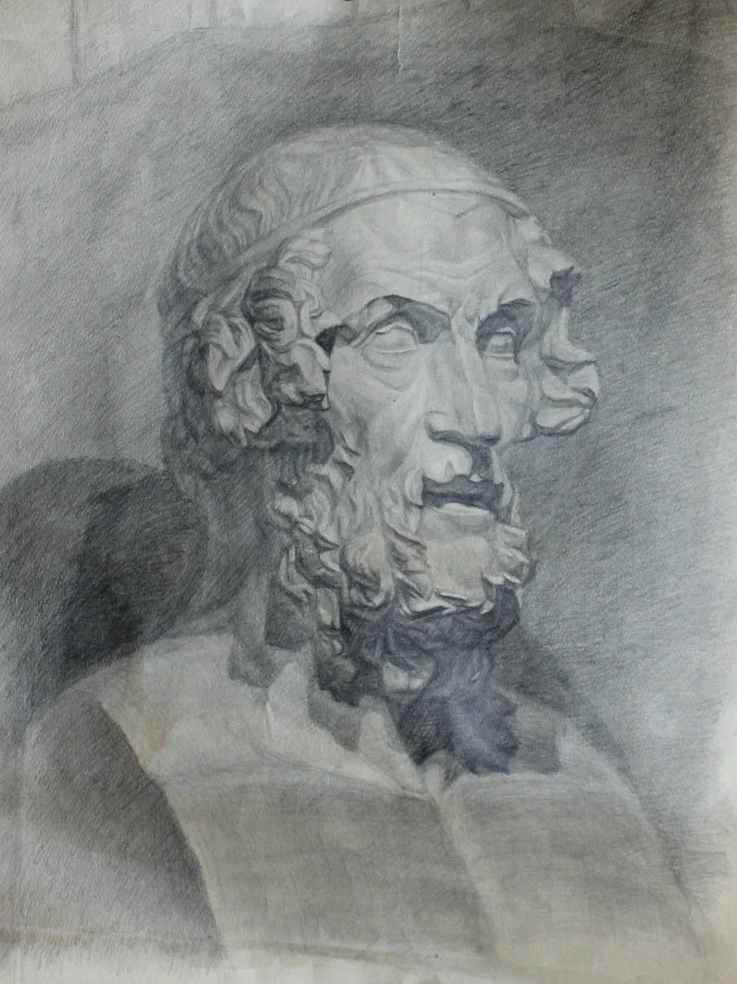 Бюст Академический рисунок