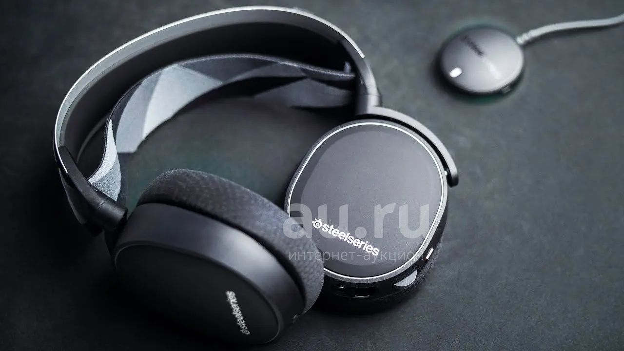 Наушники беспроводные SteelSeries Arctis 7 2019 Edition черный — купить ...