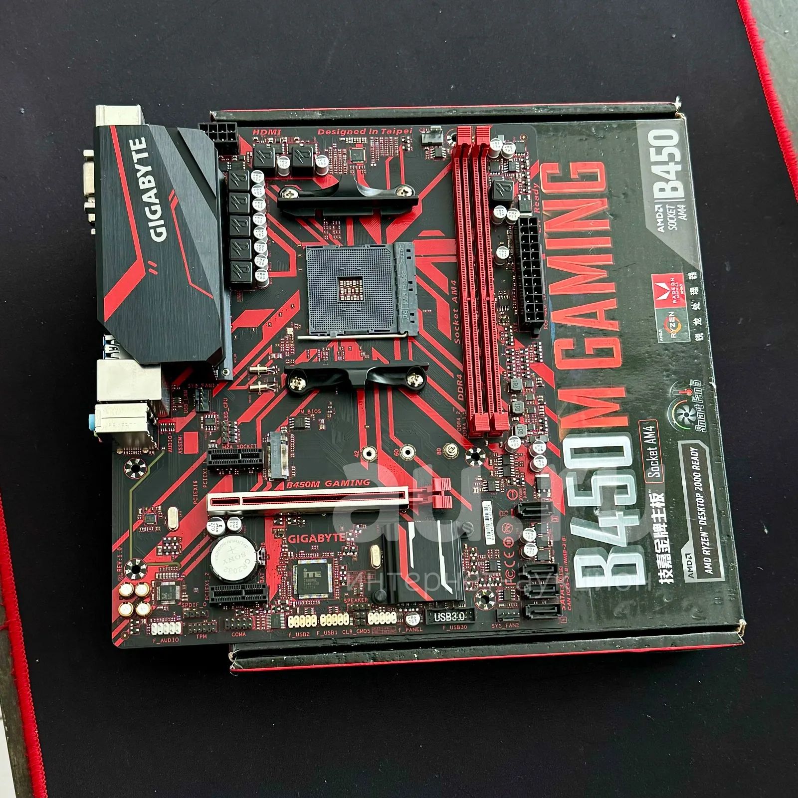 Материнская плата AM4: Gigabyte B450M Gaming — купить в Красноярске ...