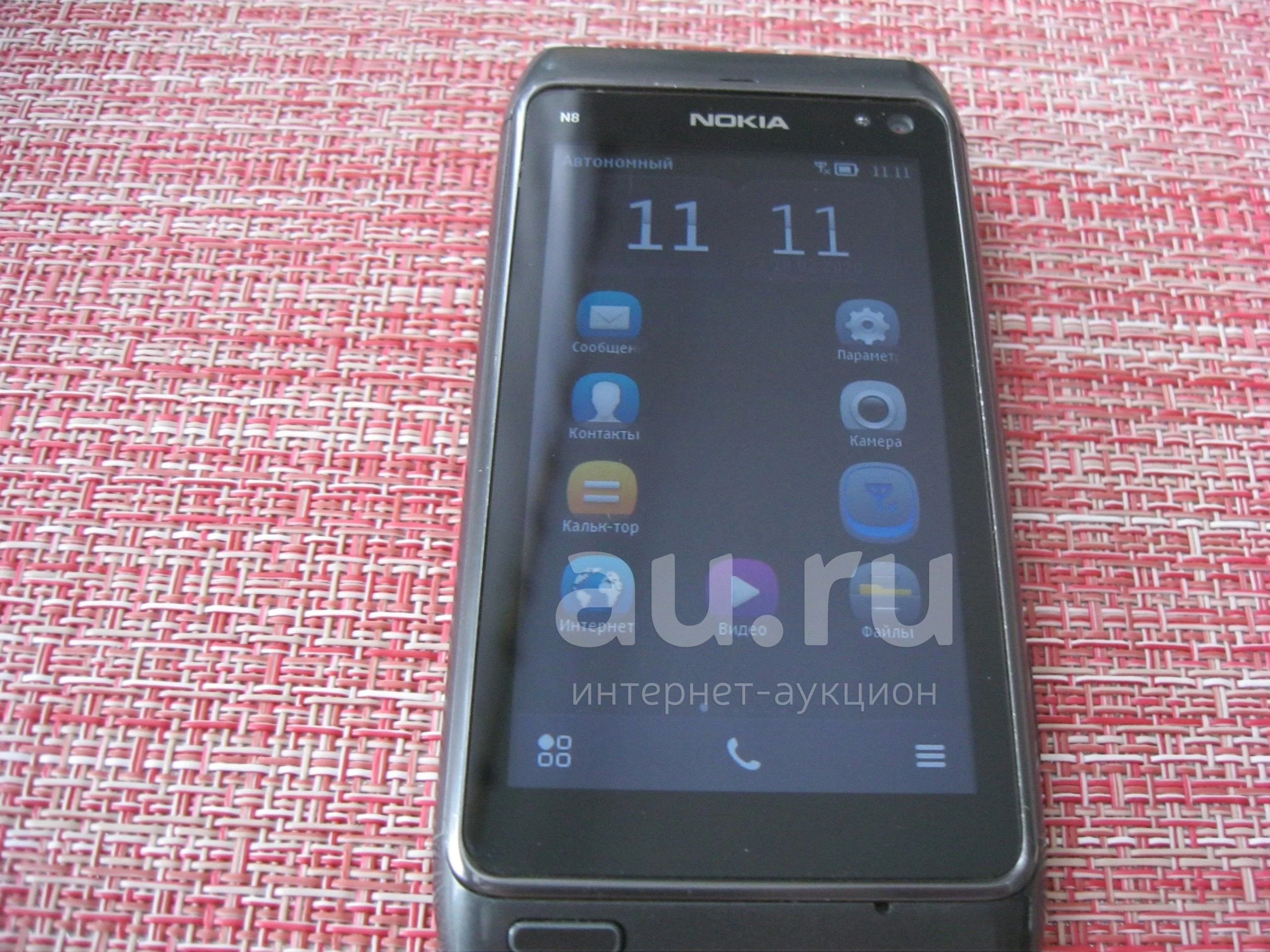 Nokia n8 — купить в Красноярске. Состояние: Б/у. Кнопочные мобильные  телефоны на интернет-аукционе Au.ru