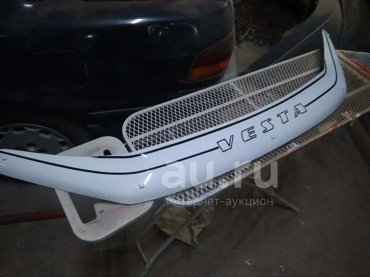 Мухобойка Lada Лада Vesta Веста Дефлектор капота — купить в Красноярске ...