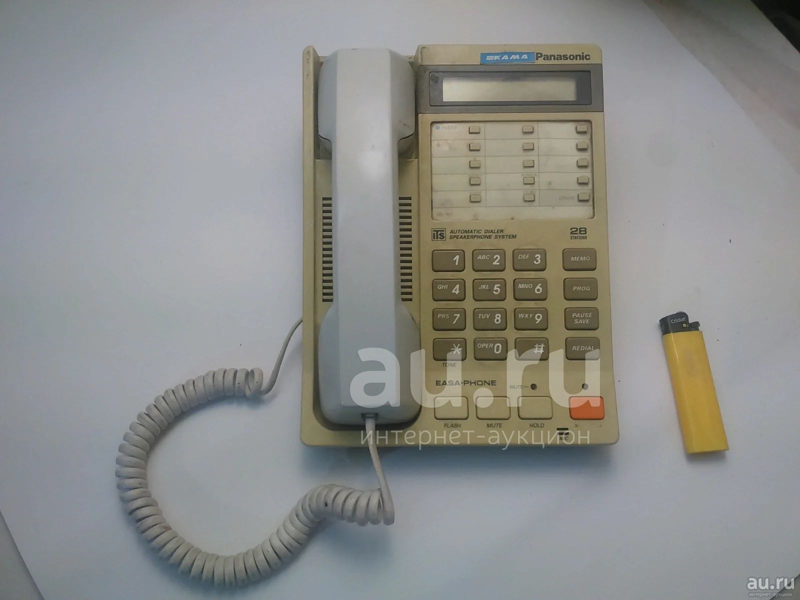 стационарный офисный телефон panasonic EASA-PHONE KX-T2365 бу исправен —  купить в Красноярске. Состояние: Б/у. Проводные телефоны на  интернет-аукционе Au.ru