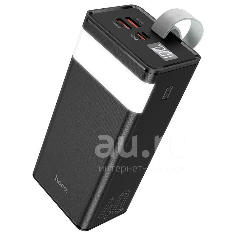 Power Bank (40000 mAh) (22.5W, PD) Hoco J86 - Чёрный — купить в ...