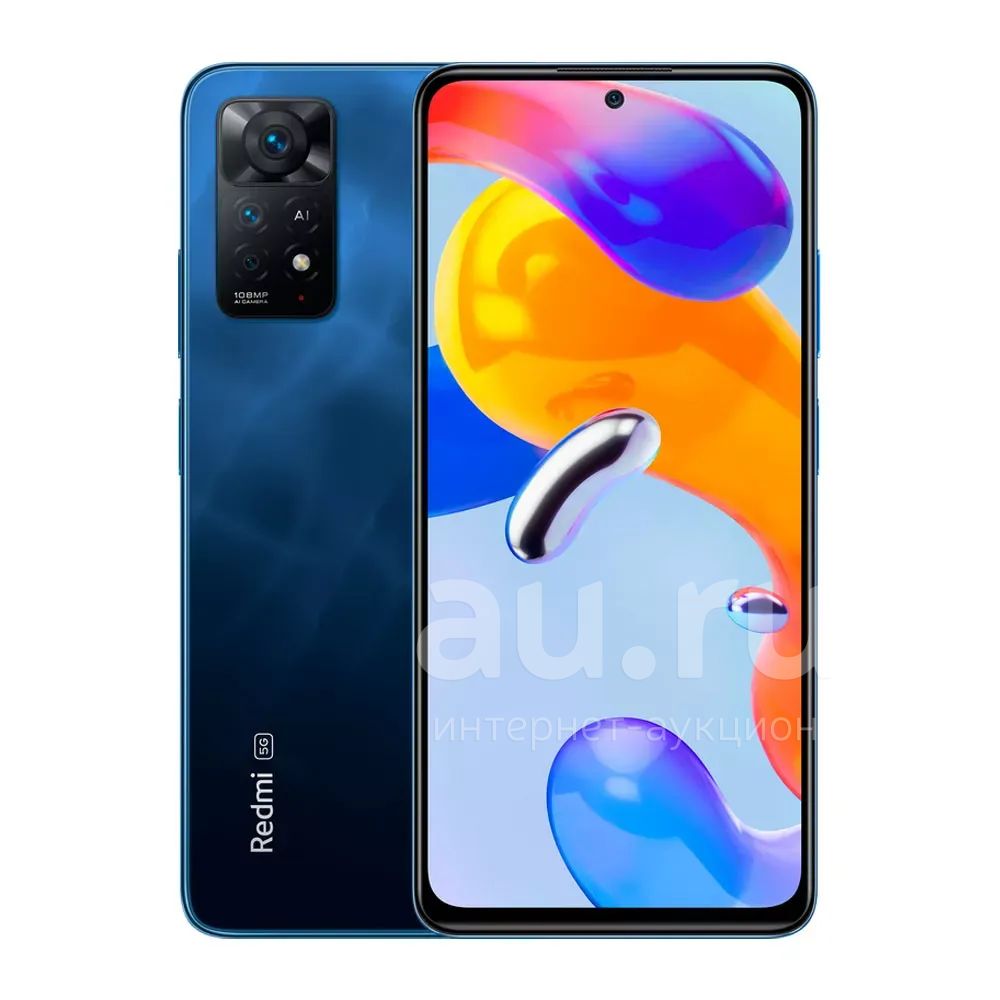 Смартфон Xiaomi Redmi Note 11 Pro 5G 8/128GB Atlantic Blue | Синий ...