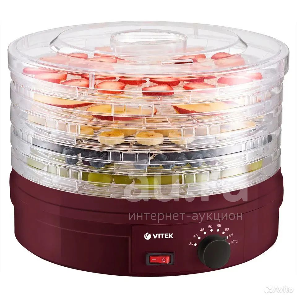 Сушилка для овощей и фруктов Vitek VT-5061 — купить в Красноярске ...