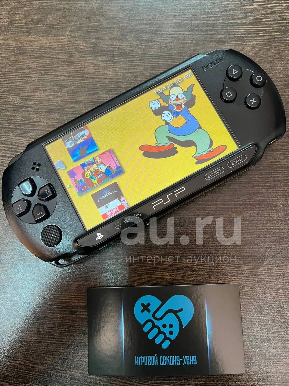 Портативная игровая приставка Sony PlayStation Portable PSP Прошитая E1008  32 gb Много игр — купить в Красноярске. Состояние: Б/у. Игровые приставки,  консоли на интернет-аукционе Au.ru