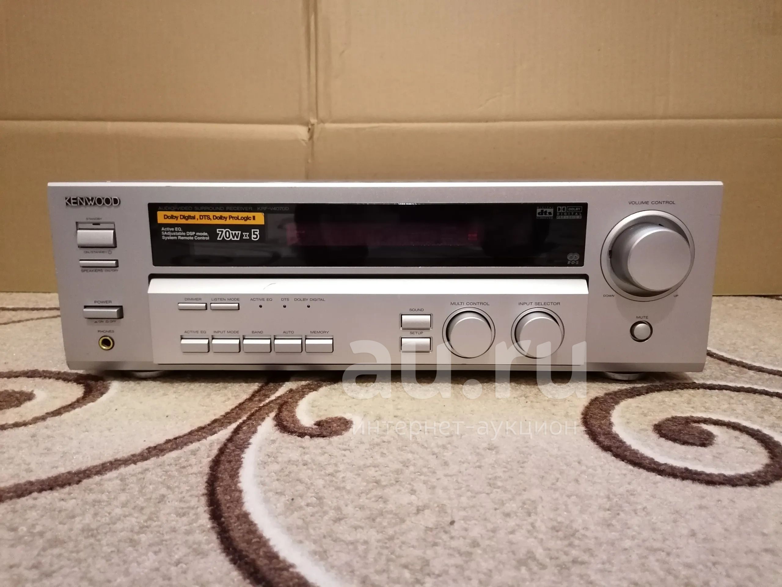 Ресивер Kenwood KRF-V4070D — купить в Красноярске. Состояние: Б/у ...