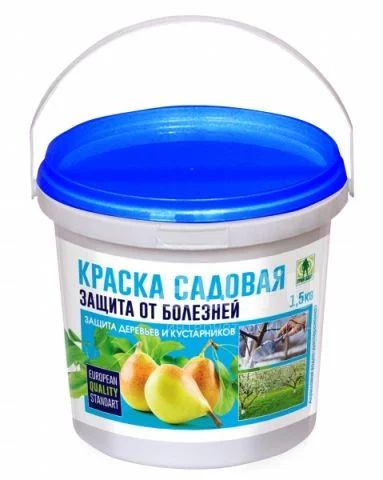 Краска акриловая садовая для деревьев 1,5кг арт.01-493 /12/ — купить в ...