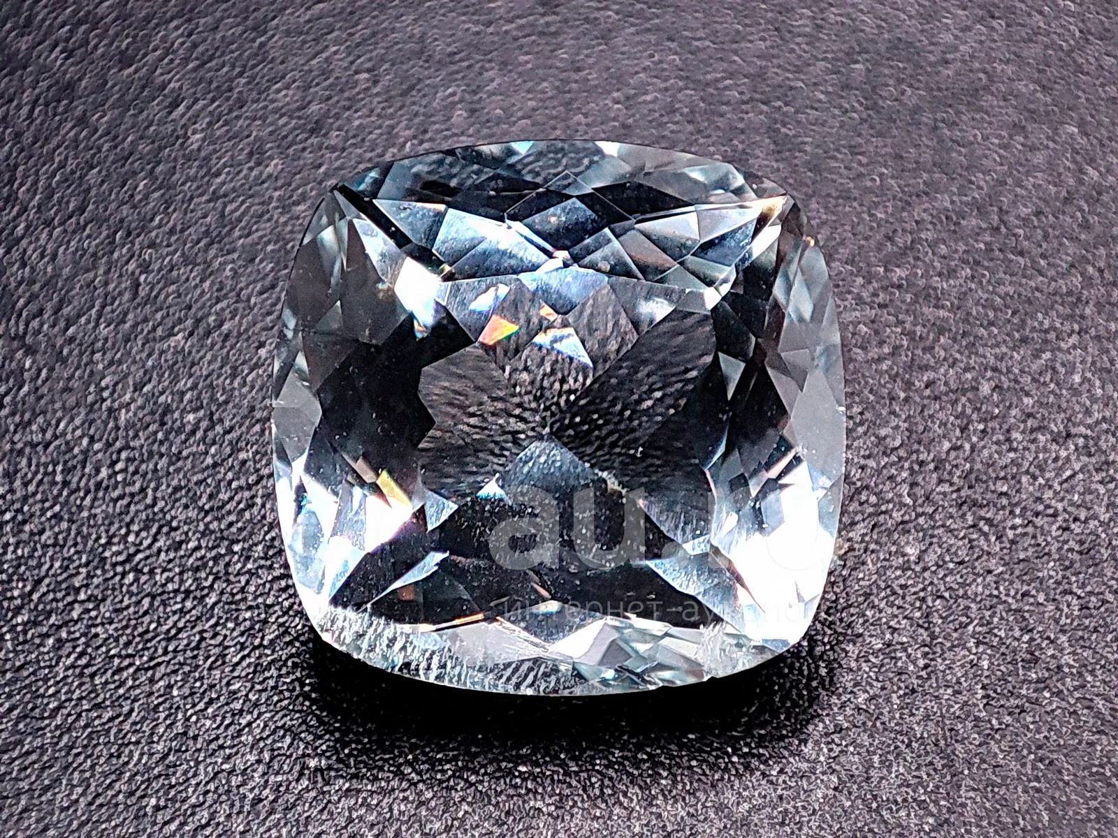5.38 ct. Аквамарин кушон (Африка). + сертификат — купить в Красноярске ...