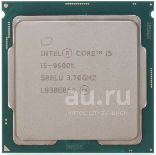 Новый Intel® Core™ i5-9600K (9M Cache, up to 4.60 GHz) OEM New ...