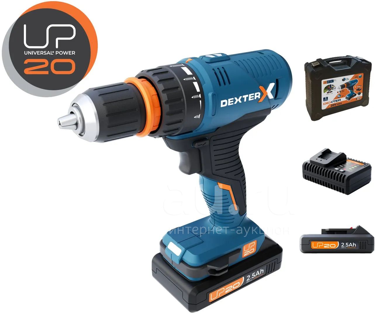 dexter up20 аккумулятор 20в 2.5ah 5.0ah — купить в Красноярске ...