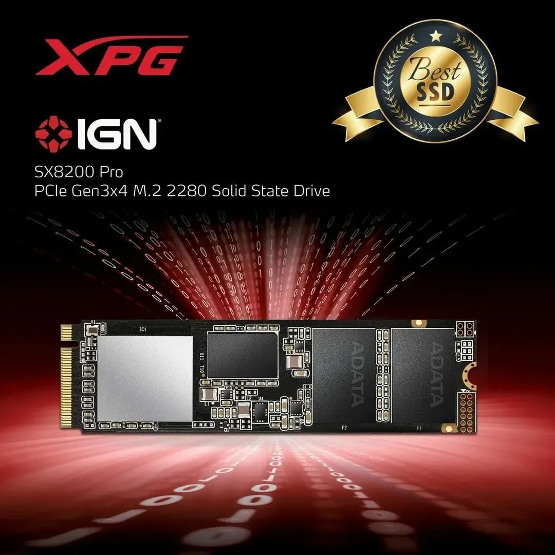 Adata xpg store sx8200 ssd