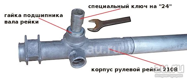 ключ для регулировки рулевой рейки