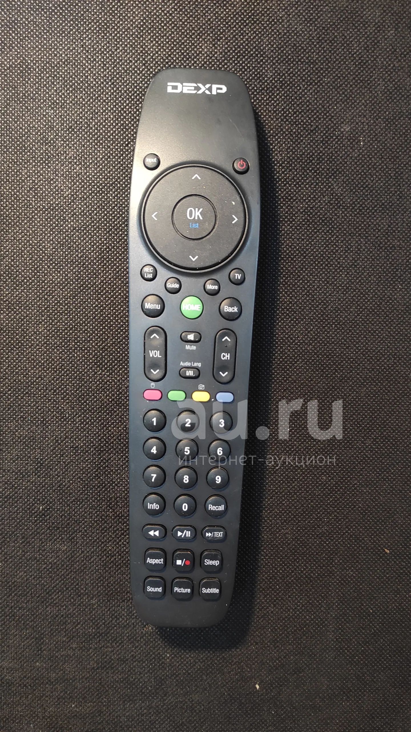 Оригинальный пульт для телевизора DEXP, 34018478 — купить в Красноярске ...