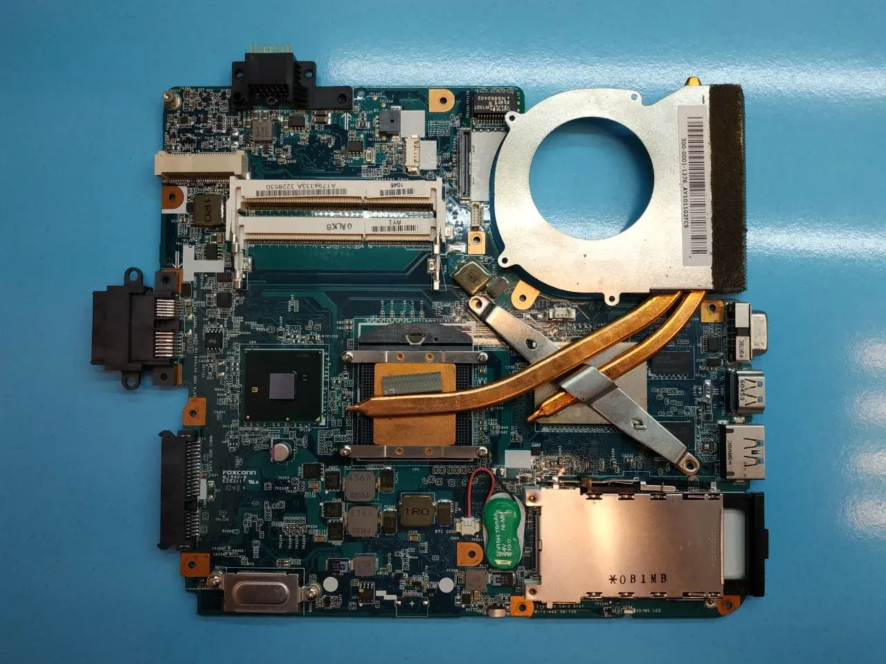 Материнская плата M961_MP_MB 8Layer MBX-224 Rev. 1.1 для ноутбука Sony ...