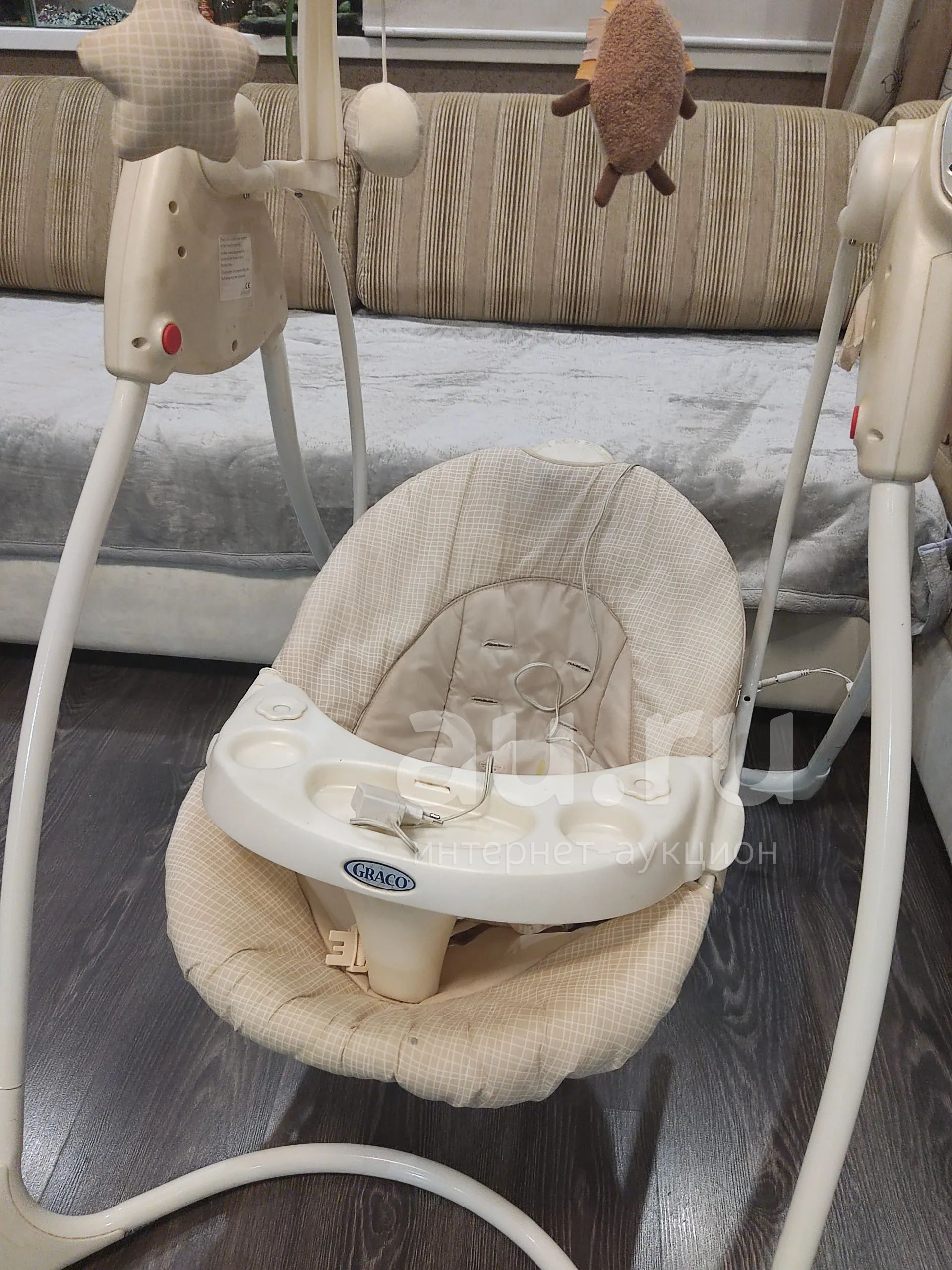 Качеля Graco — купить в Красноярске. Состояние: Б/у. Ходунки, прыгунки ...