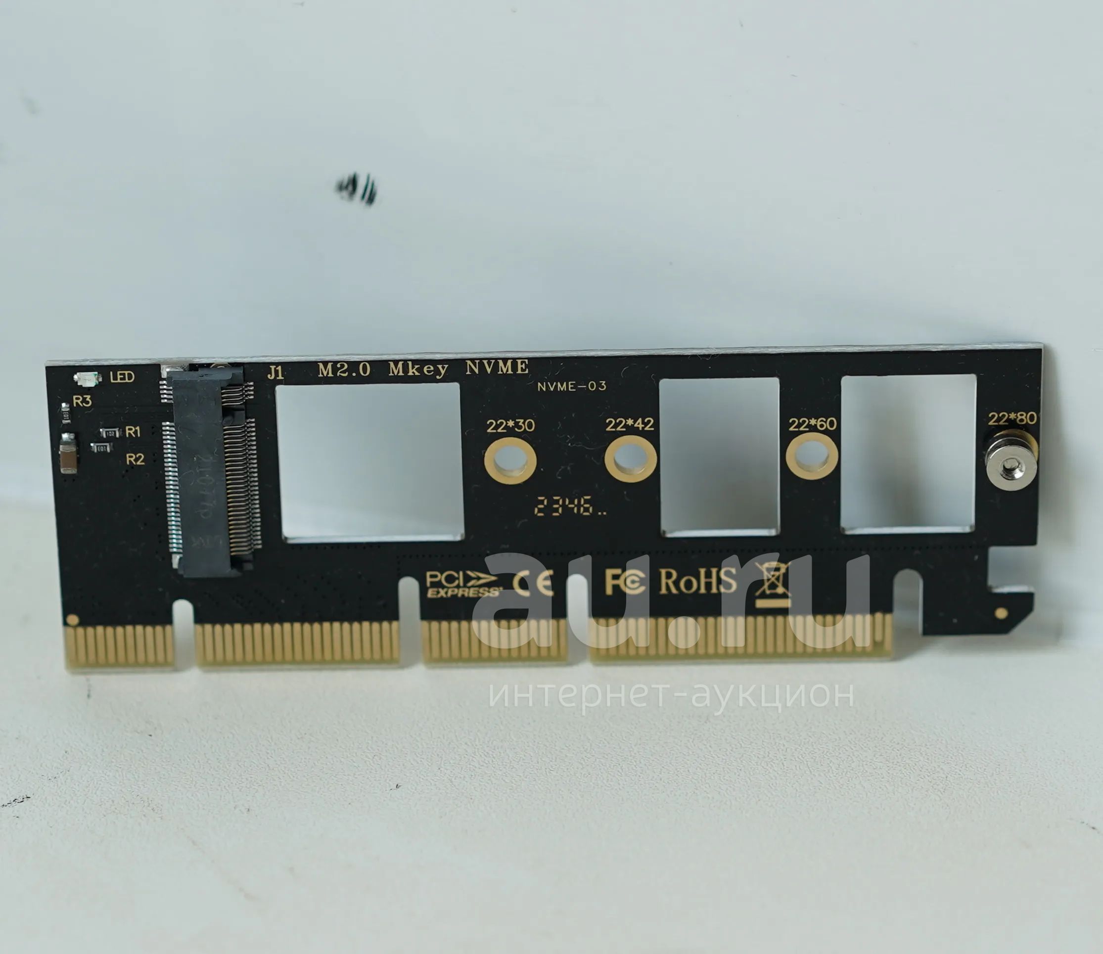 Переходник M.2 Sata =) PCIe x16 — купить в Красноярске. Состояние ...