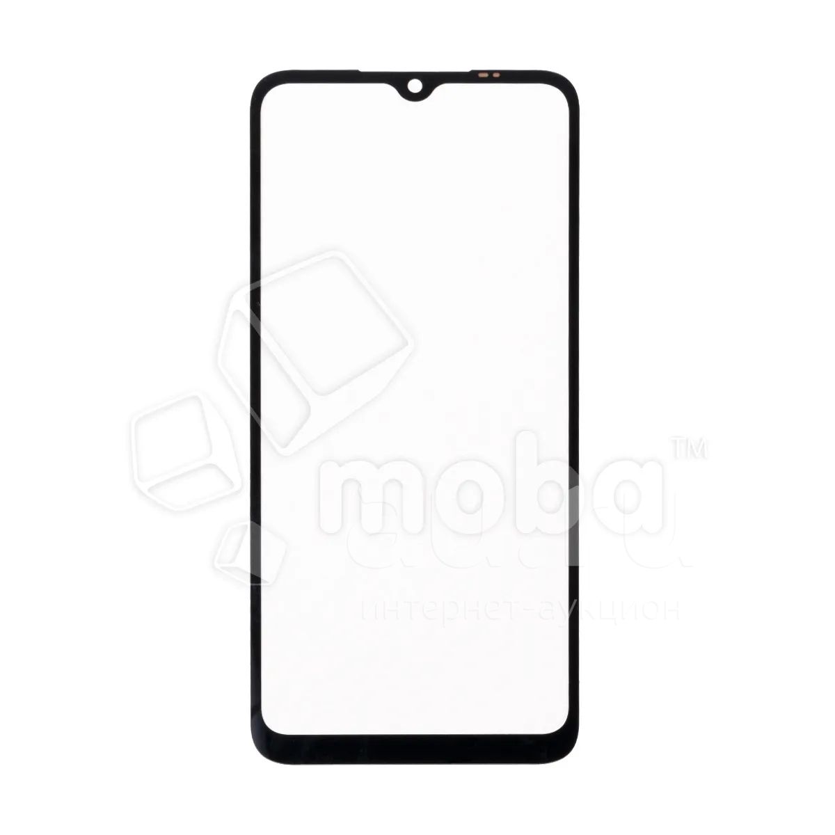 Стекло для переклейки Xiaomi Redmi 9A/9C в сборе с OCA пленкой Черное ...